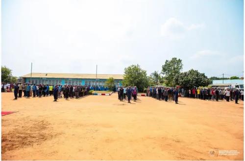 Kisangani : Jacquemin Shabani lance la formation de 1 000 nouvelles recrues à l'École de police de Kapalata