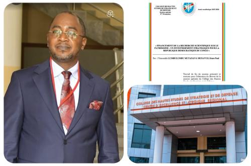 Kinshasa : Jean-Paul Lumbulumbu propose la création d’un fonds national de recherche patrimoniale