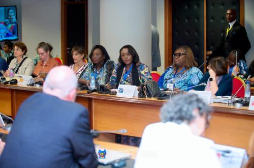 Depuis Yaoundé à l’APF : Chimène Lunda Polipoli dénonce le viol comme arme de guerre et met en avant les avancées législatives contre l’impunité en RDC