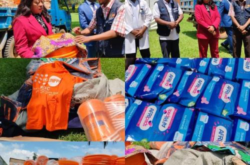 Beni : le gouvernement provincial du Nord-Kivu réceptionne un lot de kits de dignité destinés aux femmes suspectes d’Ebola