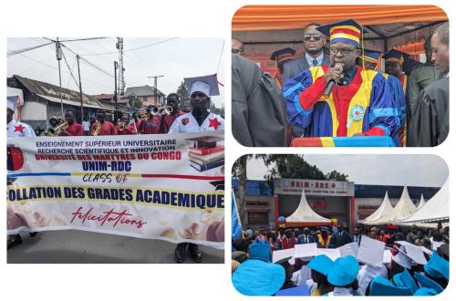 Goma : l’UNIM lance 200 lauréats sur le marché de l’emploi