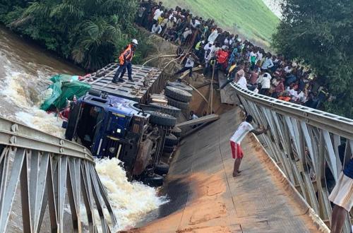 Butembo : l’effondrement du pont Kabakuli perturbe fortement la circulation