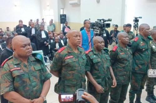 Procès des généraux : la défense de Christian Tshiwewe conteste l’infraction de « complot »