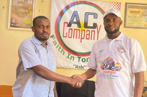 Sud-Kivu : le Directeur exécutif de la DymacRDC reçu par le Coordonnateur national de l'Asbl « AC Company Faith in Tomorrow » pour relancer le cinéma à Uvira et Fizi