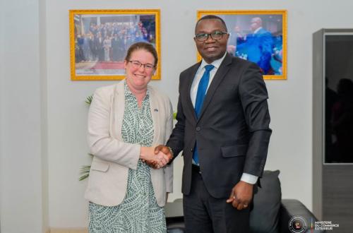 Kinshasa : Julien Paluku échange avec la nouvelle Ambassadrice Britannique sur le renforcement des échanges commerciaux