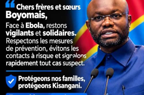 Ebola à Kisangani : le député national Patrick Matata Makalamba appelle à la discipline collective