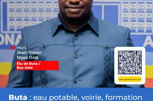 RDC : le député Jean-Trésor Ngea Dala élu de Buta dépose son rapport de vacances parlementaires