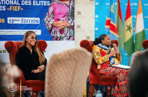 FIEF 2026 : Grâce Kutino plaide pour le leadership féminin de la jeunesse Congolaise