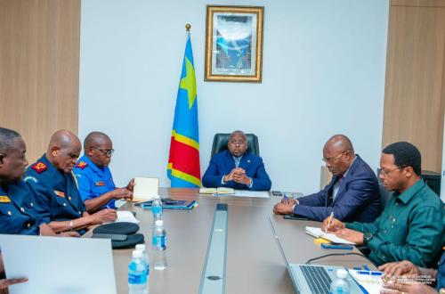 RDC-PNC : le VPM Jacquemain Shabani évalue l'opérationnalisation des écoles de formation