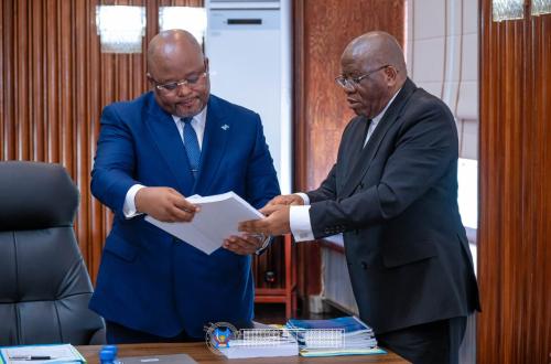RDC : la Cour des comptes remet son rapport 2025 à l'Assemblée nationale