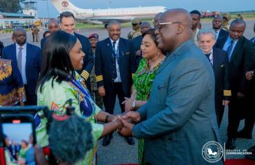 Félix Tshisekedi à Kolwezi pour la 12ᵉ Conférence des gouverneurs