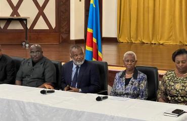 A Goma, Bintou Keita appelle à la désescalade des tensions et réaffirme l’engagement de la MONUSCO pour la paix