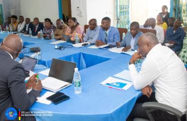 Sud-Kivu : à Uvira, le Vice-Gouverneur Jean-Jacques Elakano présente six projets en cours d’exécution dans le cadre de la consolidation de la paix