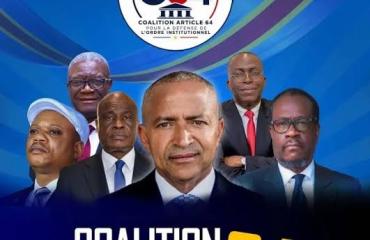 RDC : la Coalition Article 64 dénonce des accusations de l’UDPS et appelle à une marche pacifique le 08 juillet 2026