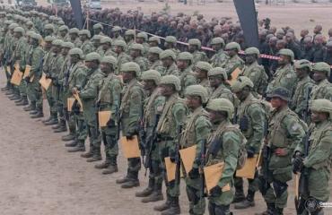 Kasaï-Oriental : une première promotion de l’unité spéciale des FARDC formée par des experts Israéliens reçoit ses brevets