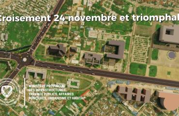 RDC : Félix Tshisekedi lance les travaux du boulevard portant le nom de son père à Kinshasa