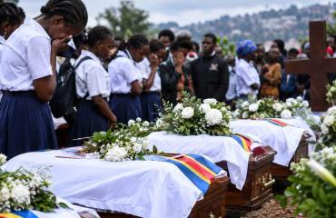 Bukavu : inhumation lundi de 27 victimes de l'incendie de Cimpunda, la ville sous le choc