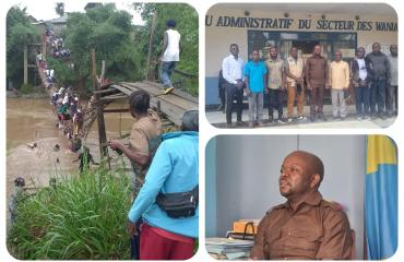 Walikale : le Secteur des Wanianga se mobilise pour la reconstruction du pont Bimahamba