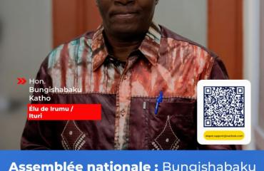 RDC : le député Bungishabaku Katho alerte sur l’insécurité et Ebola dans le territoire d’Irumu