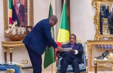 Brazzaville : Floribert Anzuluni échange avec Denis Sassou Nguesso sur la situation sécuritaire dans l’Est de la RDC