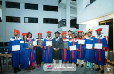 Goma : « Miradie Academy » remet ses brevets de communication 360° à une dizaine d'apprenants