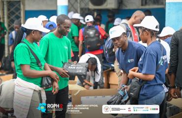 RDC/RGPH-2 : les opérateurs cartographes officiellement équipés pour le terrain