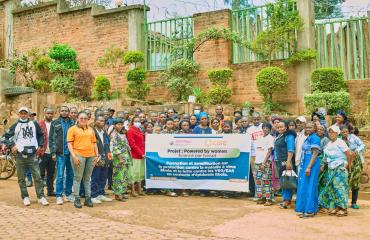 Nord-Kivu : à Kayna, 60 acteurs communautaires mobilisés contre Ebola et les VBG