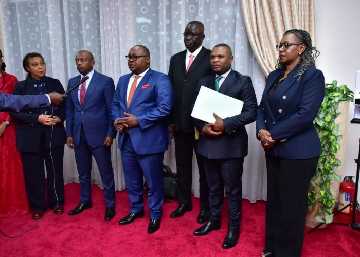 <p>Préparatifs des 9èmes jeux de la Francophonie, Jean-Michel Sama Lukonde a effectué une visite d’inspection de différentes infrastructures qui seront mises à contribution </p>