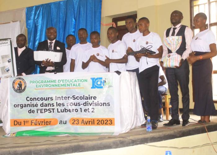 Lubero : Les élèves ambassadeurs de l'environnement disent non à l'exploitation du pétrole en plein Parc National des Virunga