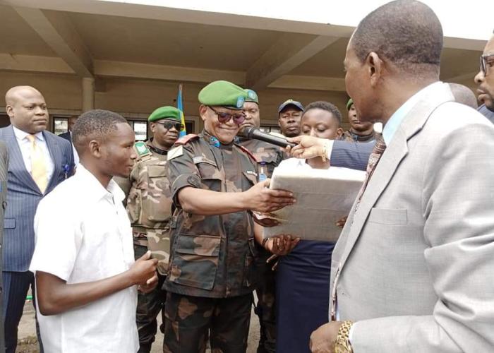 Exetat 2023 : à Goma, le Gouverneur de province a lancé officiellement les épreuves à l'Instigo