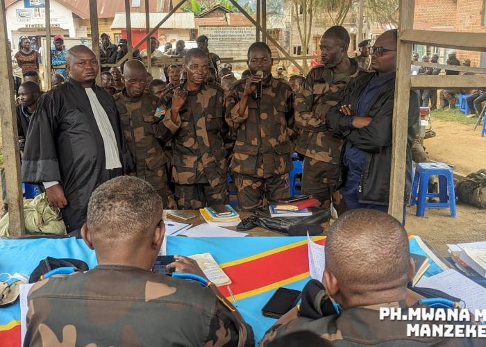 Guerre du M23 : Une vingtaine de militaires FARDC condamnés à la peine de mort