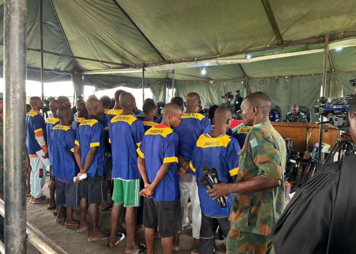 Une dizaine de prévenus impliqués dans l'affaire coup d'État étouffé entendus ce lundi devant le tribunal militaire garnison de Kinshasa-Gombe