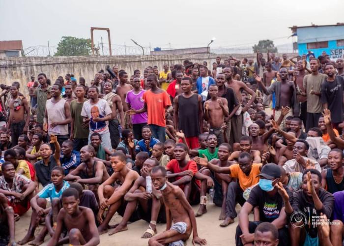 Libération de 1 685 prisonniers malades à la prison centrale de Makala à Kinshasa
