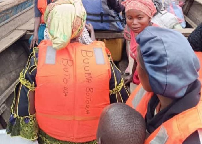 Naufrage d'une pirogue transportant des déplacés sur le lac Kivu