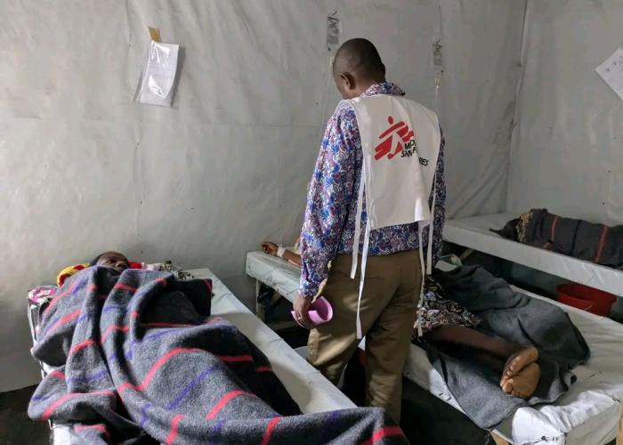 1158 patients soignés contre le Choléra à Goma et ses environs (MSF)